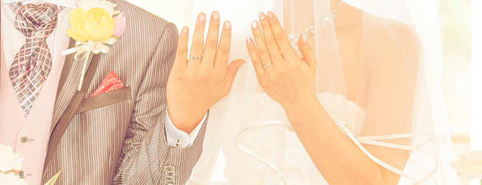 プラチナの結婚指輪　人生の大切な約束を象徴