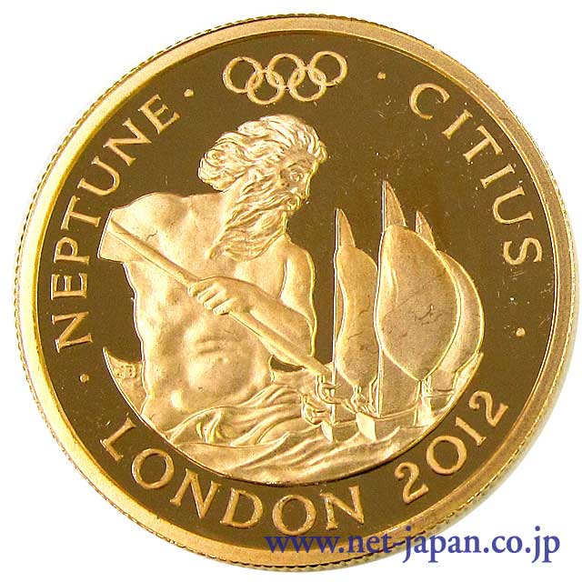 表：ロンドンオリンピック 100ポンド金貨