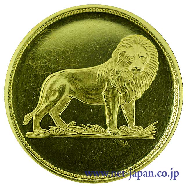 裏：イエメン 50リアル金貨