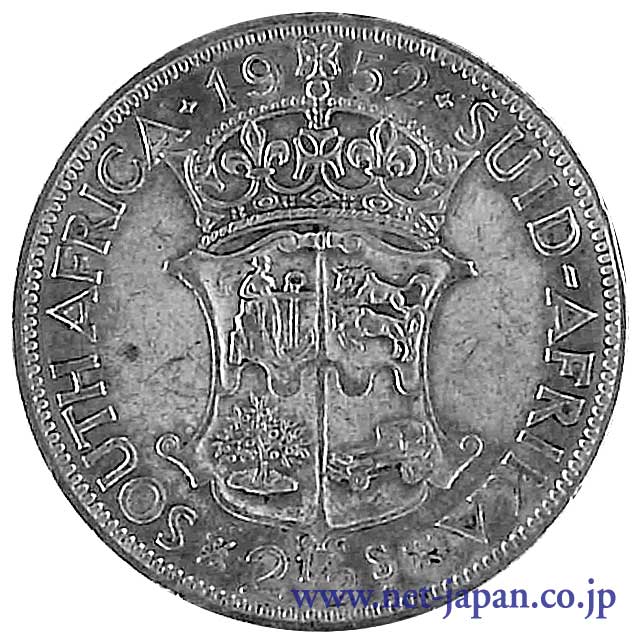 裏：ジョージ６世銀貨