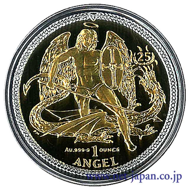 表：マン島バイメタル金貨