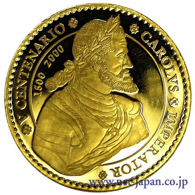 表：スペイン40000ペセタ金貨