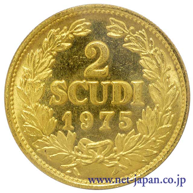 表：サンマリノ2スクード金貨