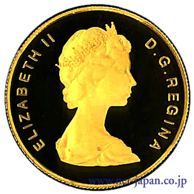 激安価格の  22k 1/2オンス 1980年北極諸島100年記念 カナダ１００ドル金貨 旧貨幣/金貨/銀貨/記念硬貨