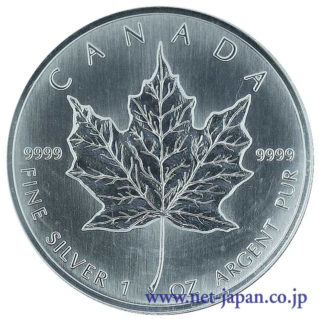 メイプルリーフ5ドル銀貨 | 世界のコイン｜金・プラチナ・銀 