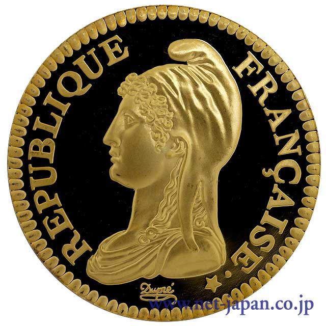 マリアンヌ100フラン金貨 | 世界のコイン｜金・プラチナ・銀