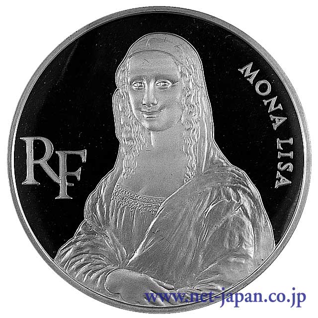 モナリザ100フラン銀貨 | 世界のコイン｜金・プラチナ・銀・パラジウム 