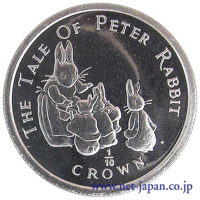 ピーターラビット1/10クラウンプラチナ貨 | 世界のコイン｜金
